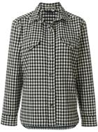 Holland & Holland Checked Canvas Jacket - Black