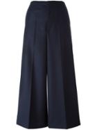 Marni Tailored Culottes, Women's, Size: 42, Blue, Wool