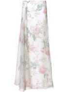 Ralph Lauren Floral Flared Skirt - Multicolour