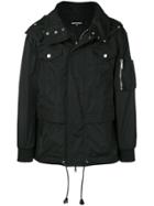 Dsquared2 Technical Hooded Jacket - Black