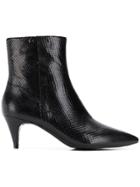 Michael Michael Kors Pointed Toe Ankle Boots - Black