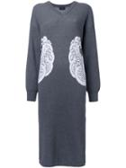 G.v.g.v. 'nami' Sweater Dress, Women's, Size: Xs, Grey, Cotton/polyester