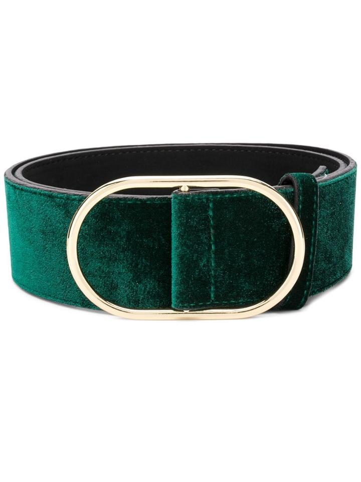 Frame Denim Faux Suede Belt - Green