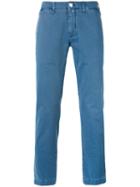 Jacob Cohen - Slim Fit Trousers - Men - Cotton/spandex/elastane - 30, Blue, Cotton/spandex/elastane