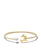 Tasaki 18kt Yellow Gold Comet Plus Bangle