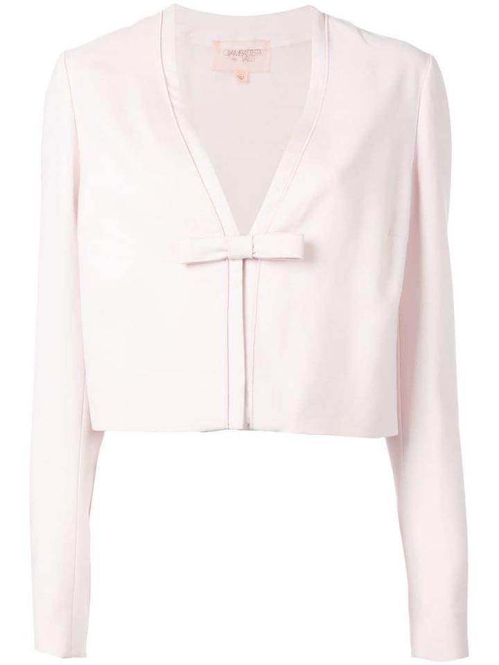 Giambattista Valli Cropped Bow Jacket - Pink