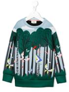 Fendi Kids - Printed Sweatshirt - Kids - Polyester/viscose - 10 Yrs