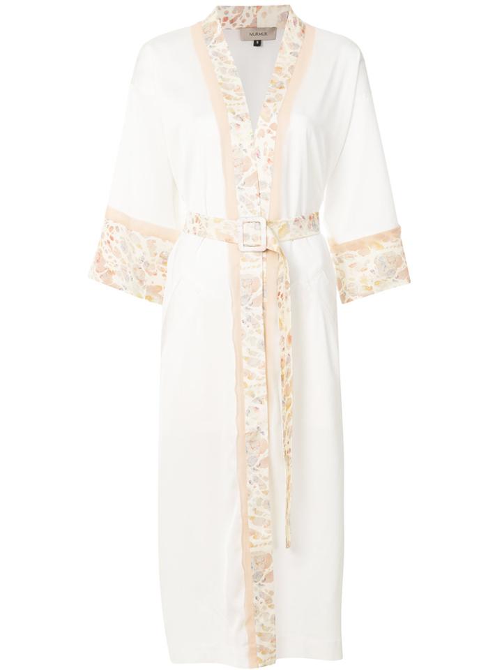Murmur Bliss Trench Coat - White
