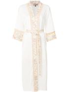 Murmur Bliss Trench Coat - White