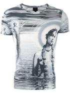 Jean Paul Gaultier Vintage Relgious Figure Printed Top - Grey