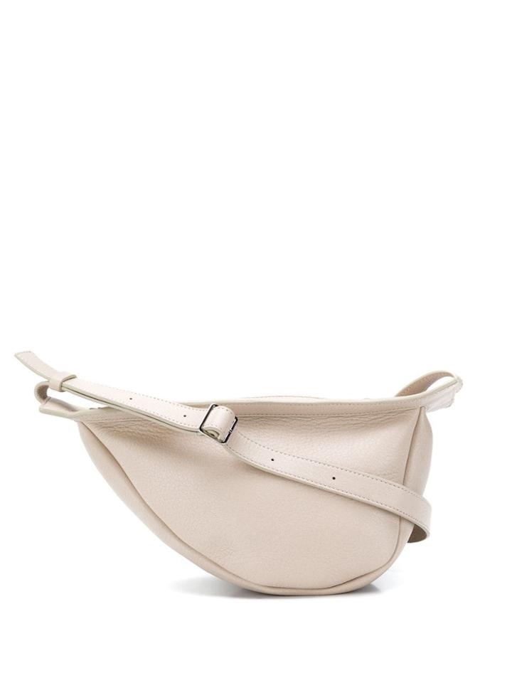 The Row Asymmetric Shoulder Bag - Neutrals