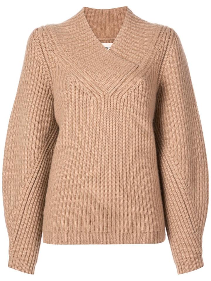 Khaite The Carlito Jumper - Brown