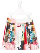 Simonetta Printed Skirt, Girl's, Size: 8 Yrs, Pink