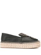 Sophia Webster Butterfly Wing Espadrilles - Black