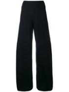 Labo Art - Idro Palazzo Trousers - Women - Linen/flax - 1, Blue, Linen/flax