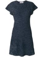 Sonia Rykiel Shimmer Short Dress - Blue