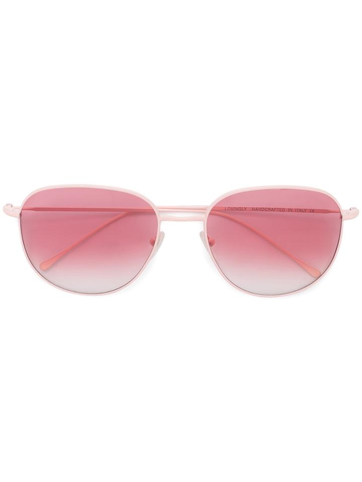 Prism San Diego Oversized Sunglasses - Pink & Purple