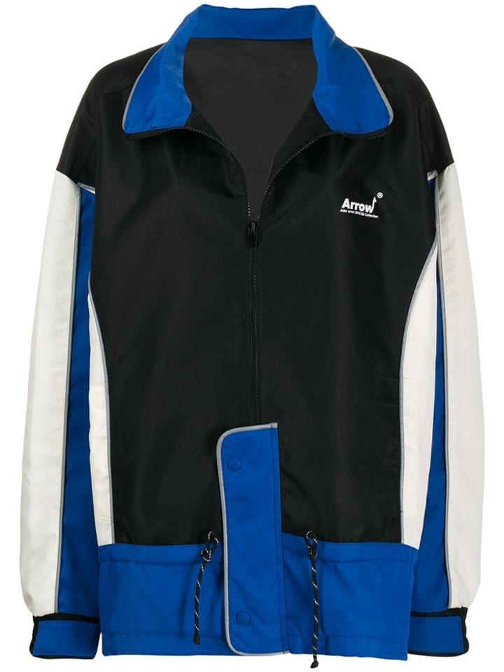 Ader Error Oversized Rain Jacket - Black