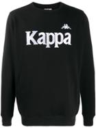 Kappa Embroidered Logo Sweatshirt - Black