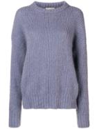 Each X Other Loose Fitted Sweater - Pink & Purple