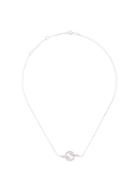 Lara Bohinc Stenmark Winged Necklace, Women's, Metallic, Rhodium Plated Sterling Silver