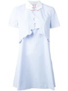 Vivetta Pesce Balestra Dress, Women's, Size: 40, Blue, Cotton