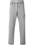 Futur - Flap Pocket Sweatpants - Men - Cotton - L, Grey, Cotton