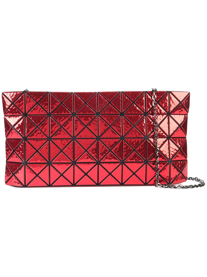 Bao Bao Issey Miyake Tsuchime Clutch, Women's, Red, Polyester