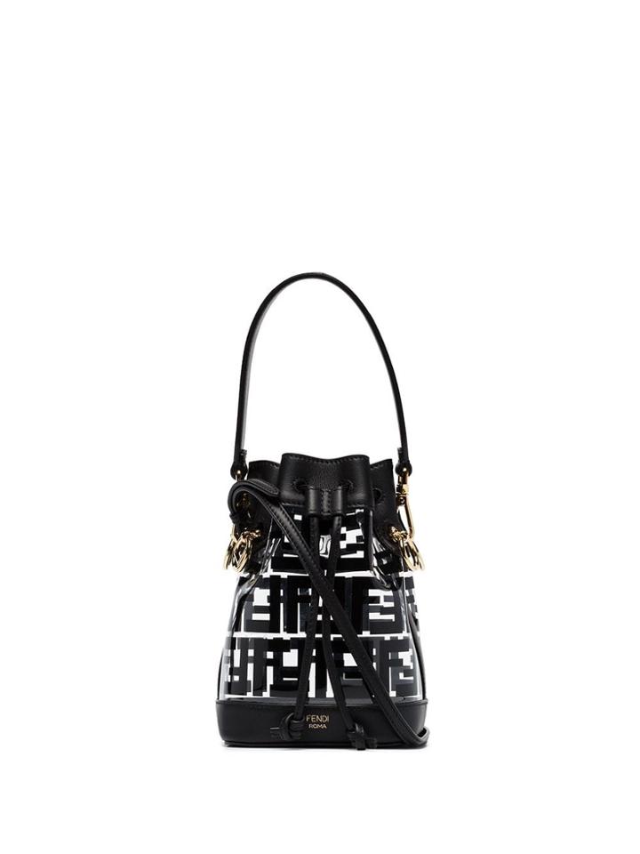 Fendi Ff Mon Tresor Mini Bucket Bag - Black