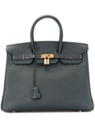 Hermès Pre-owned Birkin 35 Hand Bag Couchevel - Blue