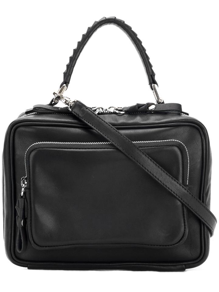 Cornelian Taurus By Daisuke Iwanaga Small Boston Bag - Black