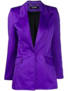 Styland Single Breasted Blazer - Purple