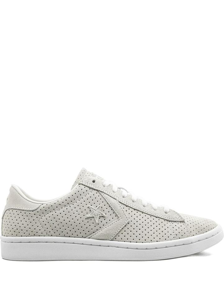 Converse Pl Lp Ox Perforated Sneakers - Grey