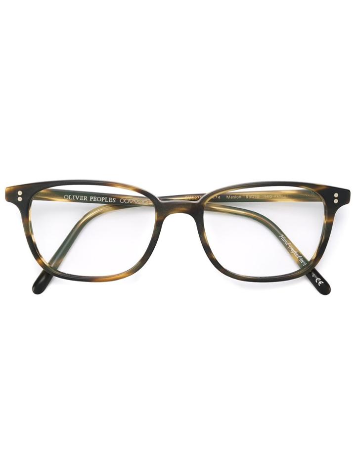 Oliver Peoples 'maslon' Glasses - Brown