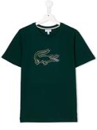 Lacoste Kids Teen Logo Printed T-shirt - Green
