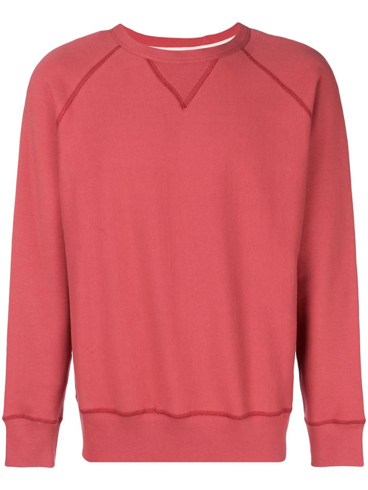 Rag & Bone Racer Sweatshirt - Red