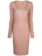 Opening Ceremony Knitted Midi Dress - Pink