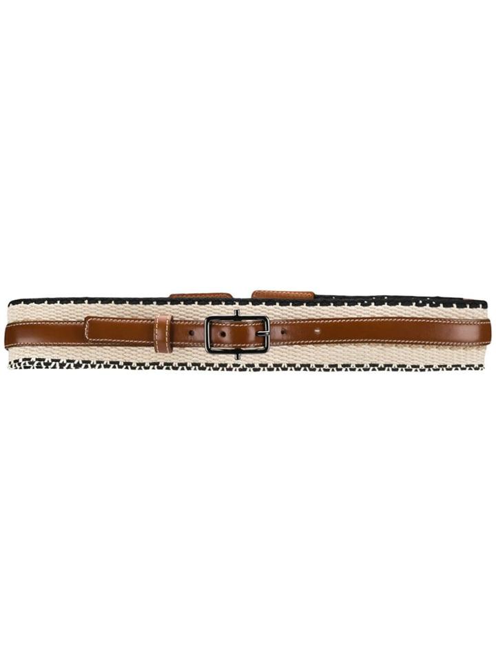 Etro Woven Belt - Neutrals
