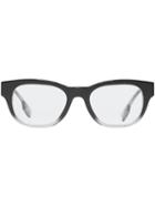 Burberry Eyewear Square Shaped Glasses - Black