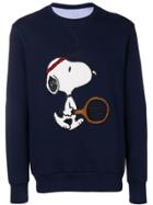 Lc23 Scoopy Embroidered Sweatshirt - Blue