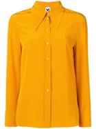 M Missoni Pointed Collar Shirt - Yellow & Orange