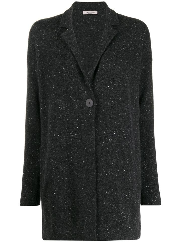 La Fileria For D'aniello Cashmere Mid-length Cardigan - Grey