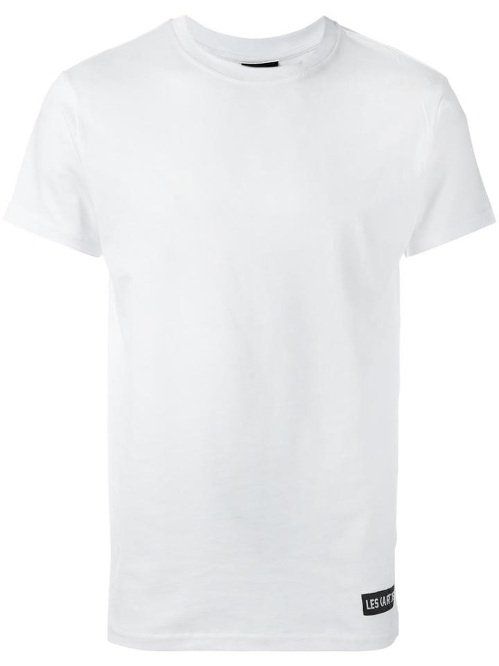 Les (art)ists Plain T-shirt, Men's, Size: Small, White, Cotton