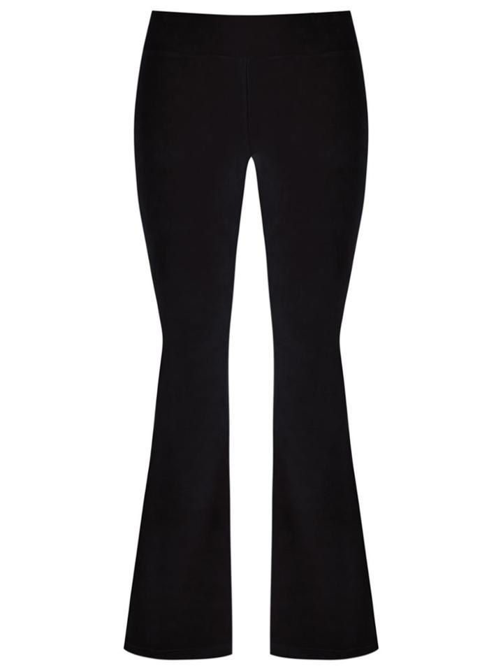 Lygia & Nanny Towel Effect Trousers - Black