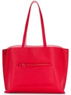 Akris Oversized Tote - Red