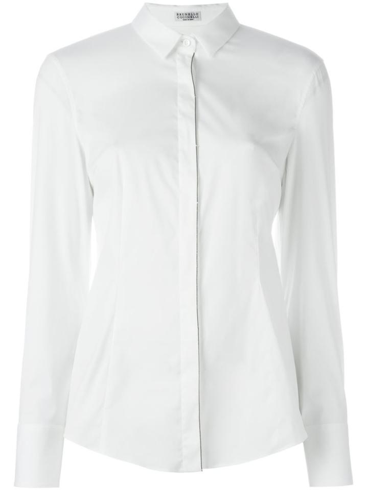 Brunello Cucinelli Trim Detail Shirt
