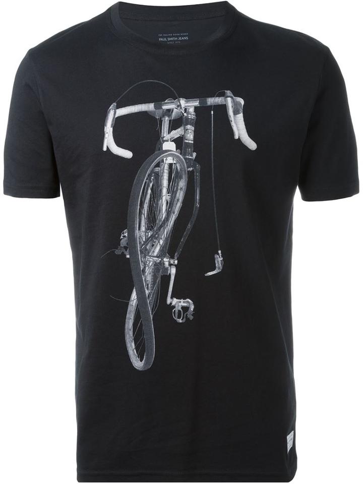 Paul Smith Jeans Bicycle Print T-shirt