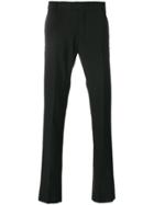 Les Hommes Lateral Strap Tailored Trousers - Black