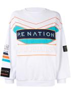 P.e Nation Secure Defence Sweatshirt - White
