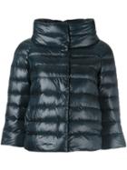 Herno Padded Jacket, Women's, Size: 44, Blue, Polyamide/cotton/feather